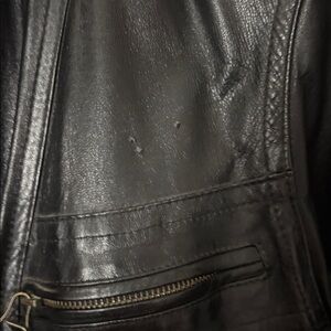 Bally of Switzerland Leather Men's Black Jacket
